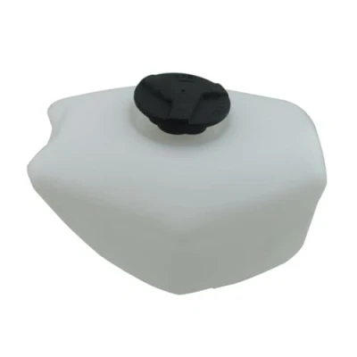 Image of STONEDER White Plastic Petrol Gas Fuel Tank For Chinese 2 Stroke 47cc 49cc Minimoto Mini Moto Pocket Bike