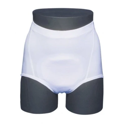 Image of Abena Abri Fix Soft Cotton White 2 X Large 100 140 cm Protective Briefs