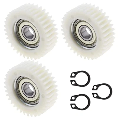 Image of OTOTEC 3PCS 36 Teeth E Bike Wheel Hub Motor Planetary Gears with Bearing Compatible Bafang 38mm Diameter Nylon Gear