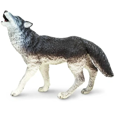 Image of Safari 273829 Grey Wolf Animal Figure