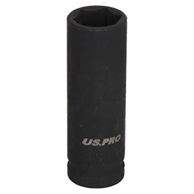 Image of 18mm 1/2&quot; Drive Double Deep Metric MM Impact Socket 6 Sided Single Hex