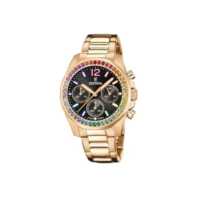 Image of Festina Womens Analogue Quartz Watch with Stainless Steel Strap F20639/3