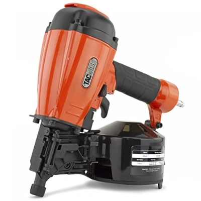 Image of Tacwise FCN55V Air Coil Nail Gun, Uses Flat and Conical Top Nails, 25 57 mm