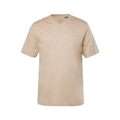 Image of JP 1880 Men&#039;s V T Shirts, Natural Melange, 3XL