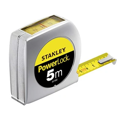 Image of Stanley 033932 Powerlock Tape 5m Top Reader
