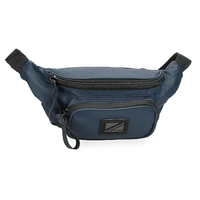 Image of Pepe Jeans Hoxton Belt Pack Blue 30 x 13 5 cm Polyester, Blue, One Size, Fanny