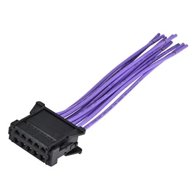 Image of Blower Resistor, heater Resistor plug Wiring Connector &amp; Harness for Megane 02 16 7701209803 7701060001