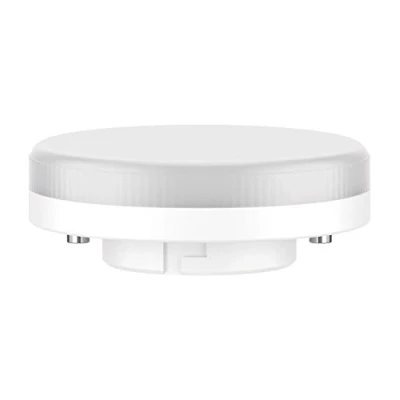 Image of ledscom.de GX53 LED Bulb, Warm White (2700 K), 6.3 W, 541lm, 3 Step dimmer, matt, Click, LED, Illuminant, Spotlight, lamp, GX 5.3, Flat, Energy Saving Flicker Free