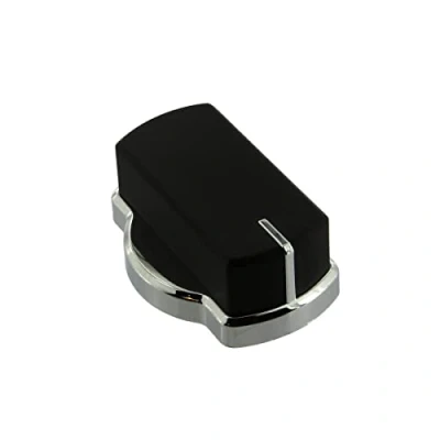 Image of Paxanpax PCK514 Compatible for Stoves, Belling, New World GHU60GE MK2 ST Type Black &amp; Chrome Knob Assembly