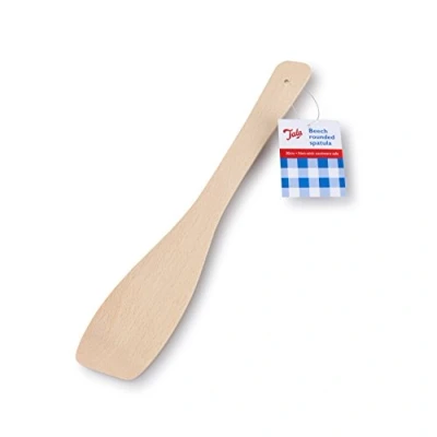 Image of Tala FSC Certified Beechwood Slotted Spatula 30cm, Wood, Beige