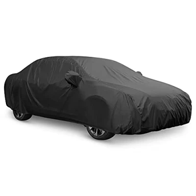 Image of uxcell Car Cover Waterproof All Weather for Car, Full Rain Sun Protection Universal Fit Sedan 178&#039;&#039; 185&#039;&#039;