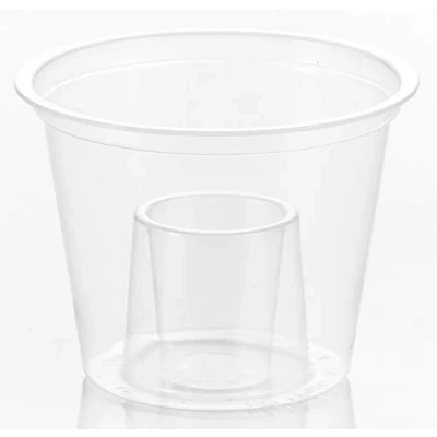 Image of 50 Bomb Shots Jagerbomb Glasses 25ml 60ml CE Marked Polypropylene Disposable Cups