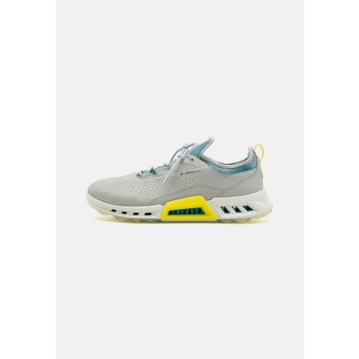 Image of ECCO BIOM C4 Golf shoes, Men&#039;s, Size: 9.5/10, Concrete/baygreen shoes