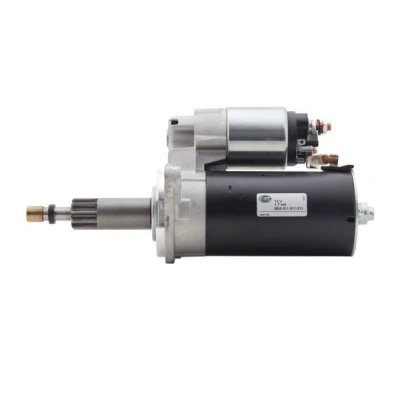 Image of 96460410400, 99660410700, 99660410701, 99660410702, 99660410800 Starter motor HELLA 8EA 011 611 211 12V 1,7kW 10 76mm PORSCHE: 911 Coupe, Coupe