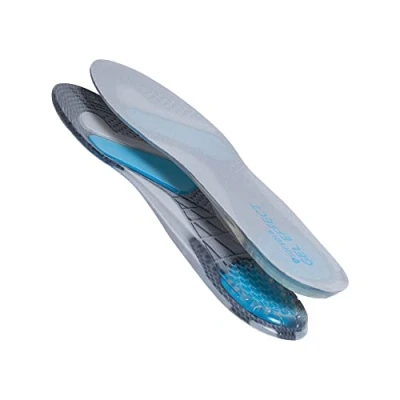 Image of Sof Sole Gel Arch Memory Foam Insole Thin Flexible Design, Support, Cushioning, 3/4 Length for Comfort and Flexibility, Fits Most Shoes,Size Small/Medium