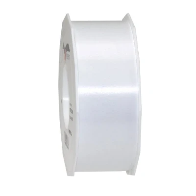 Image of C.E. Pattberg Präsent America Curling Ribbon White 40 mm width, 91 m length