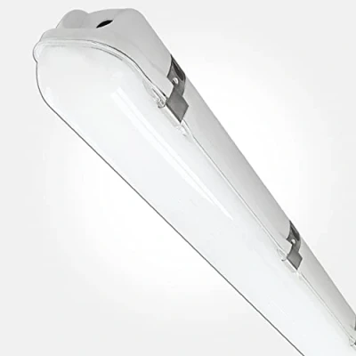 Image of LEDBRITE Anti Corrosive 5FT 30W 125Lm/W Batten IP65 Rated Waterproof Polycarbonate Outdoor Vapour Proof LED Ceiling Strip Light