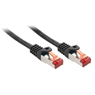 Image of Lindy 47373 Basic Cat.6 S/FTP 1.5m Black Network Cable