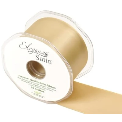 Image of OakTree Double Faced Ribbon, Gold (Gold No. 35), 50 mm x 20 m