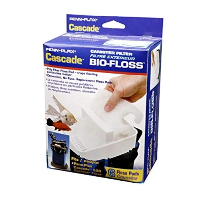 Image of Penn Plax Cascade 1200/1500 GPH Floss Pads, 6 Pack