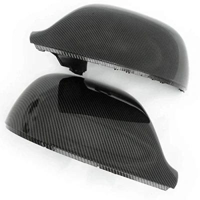 Image of Underground Parts T5 T6 Carbon Fibre Effect Door Wing Mirror Covers Caps