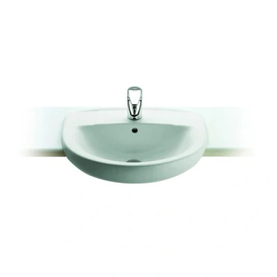 Image of Laura Semi Recessed Basin 510 X 400mm 2 Tapholes