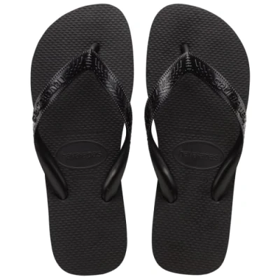 Image of Havaianas Women Slim Organic, Black/Black/Black, 2