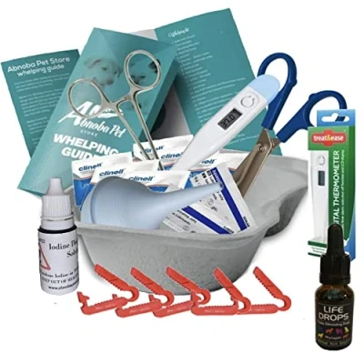 Image of Alpha Dog Whelping kit Puppy Herbal Life Drops, Welping Pet birthing supplies 1327