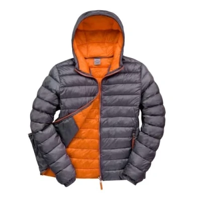 Image of Result R194M Urban Snow Bird Hooded Jacket Grey/Orange, Large