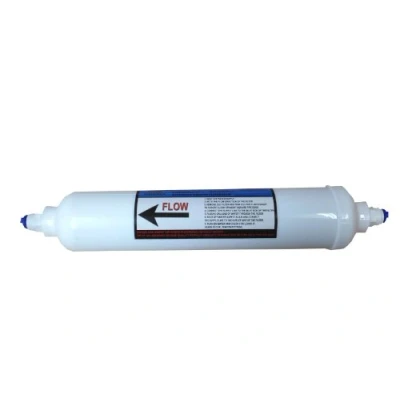 Image of Inline Undersink Water Filter System Replacement Activated Carbon Cartridge with 1/4&quot; pushfittings