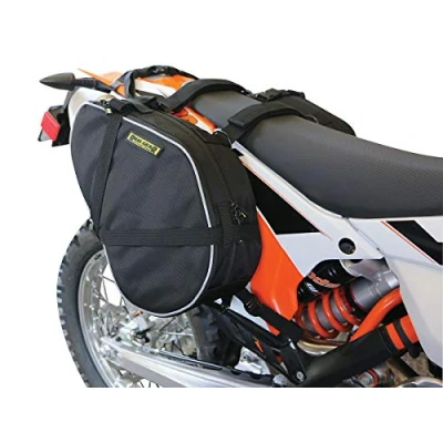 Image of Nelson Rigg Black RG 020 Dual Sport Enduro Saddlebags