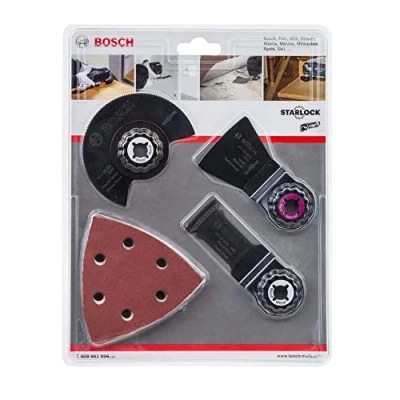Image of Bosch 13 piece Universal starlock Set (sawing, sanding, scraping for wood and metal, accessory multitool)