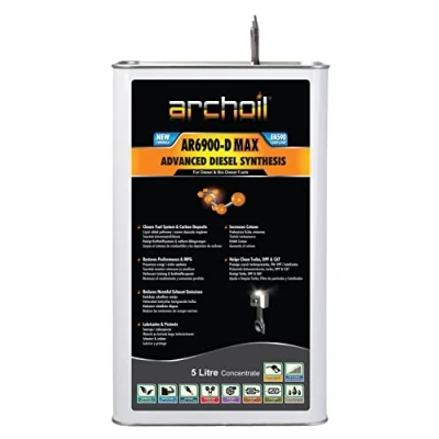 Image of Archoil AR6900 D Max Advanced Diesel Additive Concentrate, 5L Treats 5,000L of Fuel, Fuel Injector Cleaner, DPF Filter EGR Valve Turbo Super Converter. (5Litre)