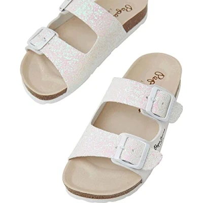 Image of Pepe Jeans OBAN Couple G Sandals, Off White, 1.5 UK