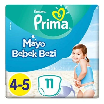 Image of Pampers Size 4 Splashers Swim Pants, 11 Count, CARRY PACK, Do Not Swell In Water (9 15 kg / 20 33 lbs)
