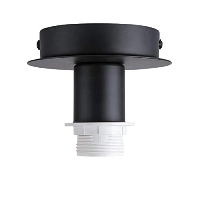Image of SLV FENDA, floodlight, Spotlight, Ceiling, Surface Mounted, Indoor Lighting / E27 60W Black, Steel, 60 W