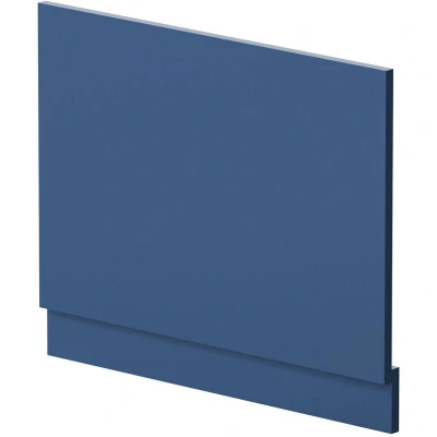 Image of Hudson Reed Matt Blue Bath Panel 700mm End MDF MOF370
