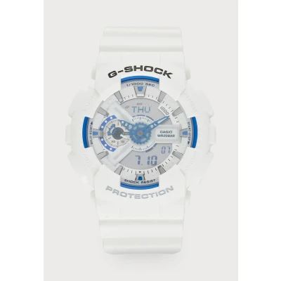 Image of G SHOCK GA110HDS7A Unisex Chronograph watch, Size: One Size, White