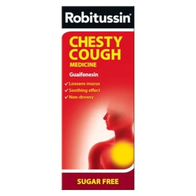 Image of Chesty Coughs Non Drowsy Cough Medicine Reduces Chest Congestion Relief for Cold &amp; Flu Available in Two Sizes (250ml)