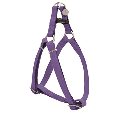 Image of Croci My Lord Leatherette Adjustable Bib, 25 40 mm x 10 mm, Purple