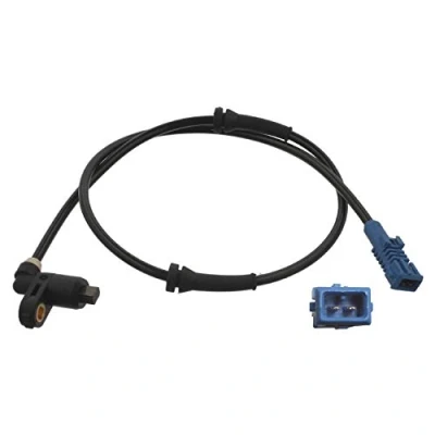 Image of 454576, 9633179280 ABS Sensor FEBI BILSTEIN 36941 Front Axle Left, Right 815mm blue PEUGEOT: 206 Hatchback, 207 SW