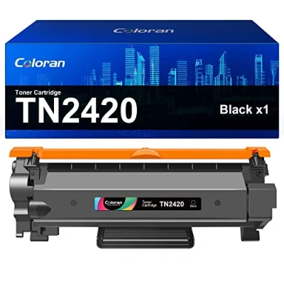 Image of TN2420 Toner Cartridge Compatible for Brother TN2410 TN 2410 MFC L2710DW HL L2350DW DCP L2530DW L2370DN L2510D L2375DW L2310D L2730DW L2550DN L2710DN L2750DW Black