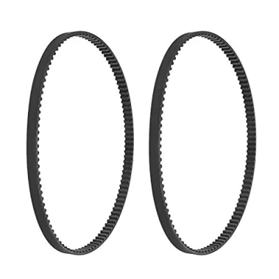 Image of Create idea 2x HTD540 Mixer Rubber Drive Belts 900 99915 2 Replacement PIX Toothed Timing 9mm Width 5mm Pitch Compatible with Minimix 150 GX120 3.5HP