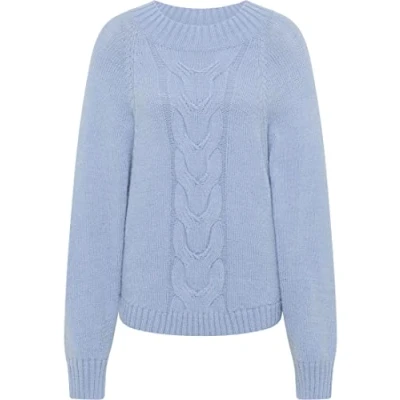 Image of CARNEA Women&#039;s Knitted Jumper 25825302 ca04, Blue, M/L Sweater
