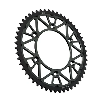 Image of JT TwinStar Hybrid Aluminium Steel Rear Sprocket 52 Teeth (JTX 210.52)