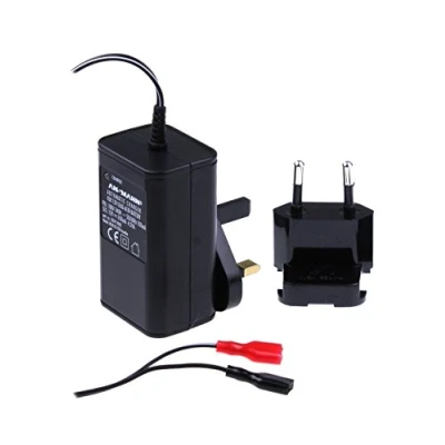 Image of ANSMANN 2039 3002 BCA120 350 &quot;UK and EU&quot; Plugs Lead Acid battery Charger Black