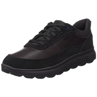 Image of Geox Men&#039;s U Spherica E Sneaker, Coffee, 8 UK