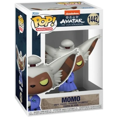 Image of Funko POP! Animation: Avatar: the Last Airbender Momo Collectable Vinyl Figure Gift Idea Official Merchandise Toys for Kids &amp; Adults Anime Fans Model Collectors and Display