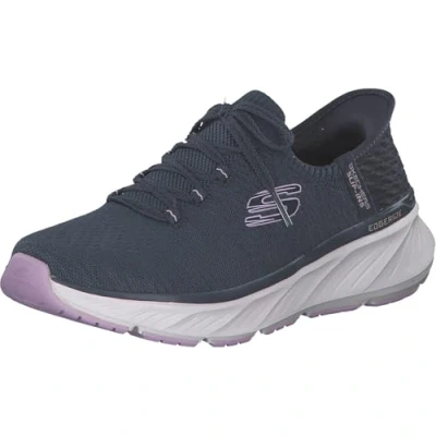 Image of Skechers SLIP INS RELAXED FIT: EDGERIDE women&#039;s Shoes (Trainers) in Blue