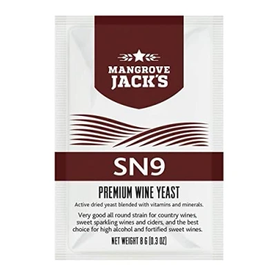 Image of Wine Yeast Mangrove Jack&#039;s SN9 8g / 25 L. Active No rehydration required